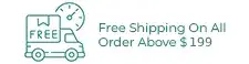 Free Shipping on orders above $199