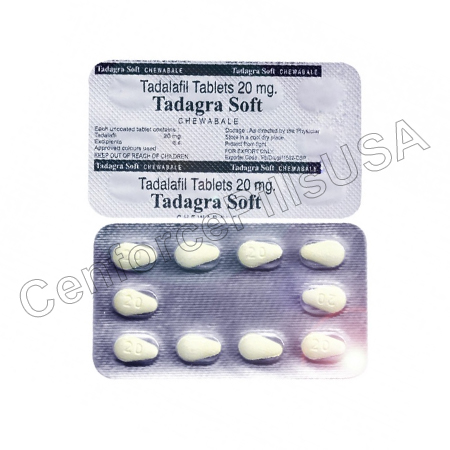 Tadagra Soft Chewable 20 Mg
