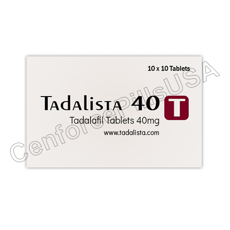 Tadalista 40 Mg