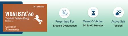 Uses of Tadalafil (Vidalista 60 Mg)