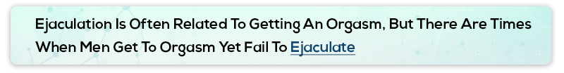 Ejaculated, men's health