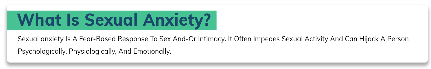 What Is Sexual Anxiety 