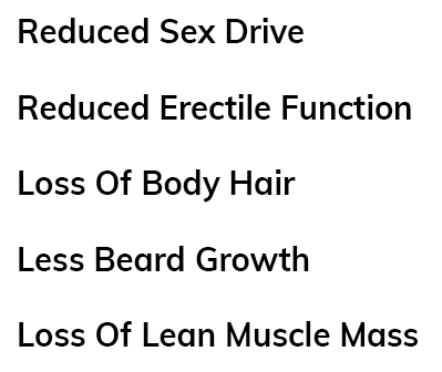 Reduced sex drive